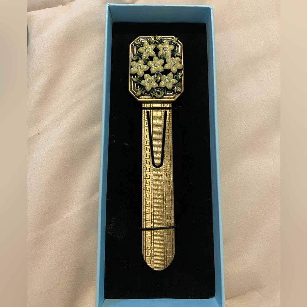 Austrian Crystal Bookmark